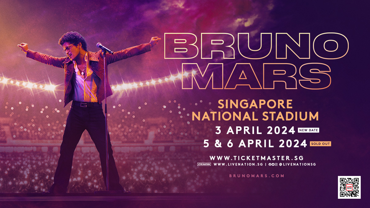 BRUNO MARS LIVE IN SINGAPORE | Singapore Sports Hub | Sports